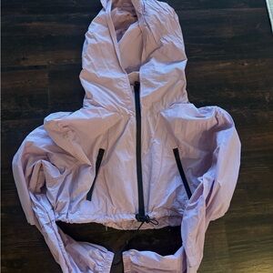 Zara Light Purple Hooded Jacket